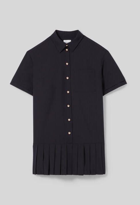 Kurzarm-Hemdkleid