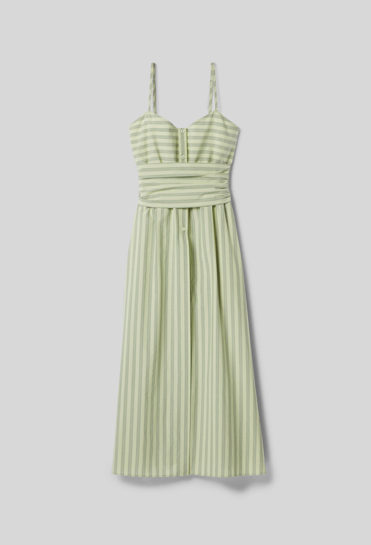 Langes Trägerkleid