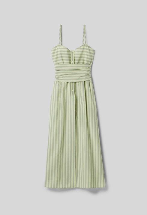 Langes Trägerkleid