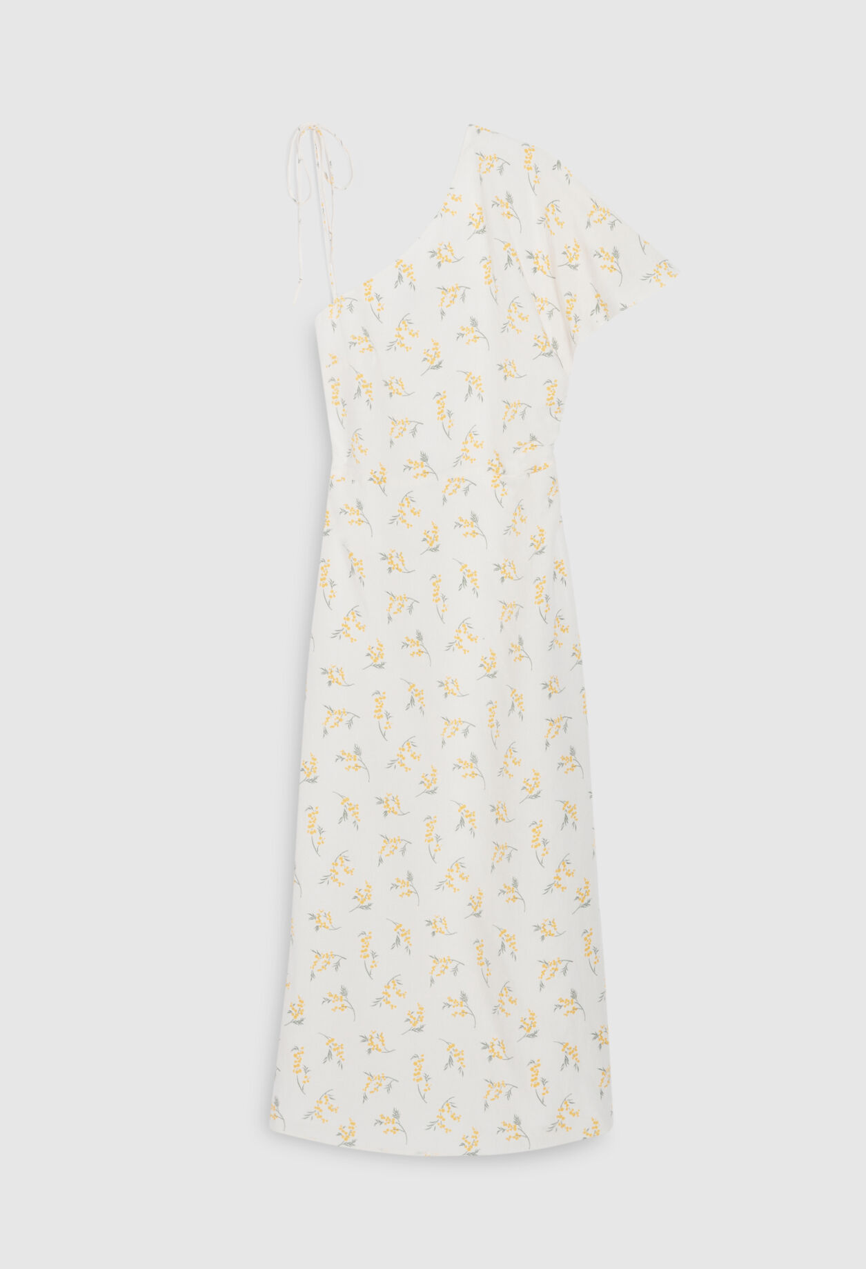 Asymmetrisches Midikleid, Mimose