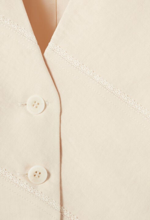 &Auml;rmellose Anzugweste