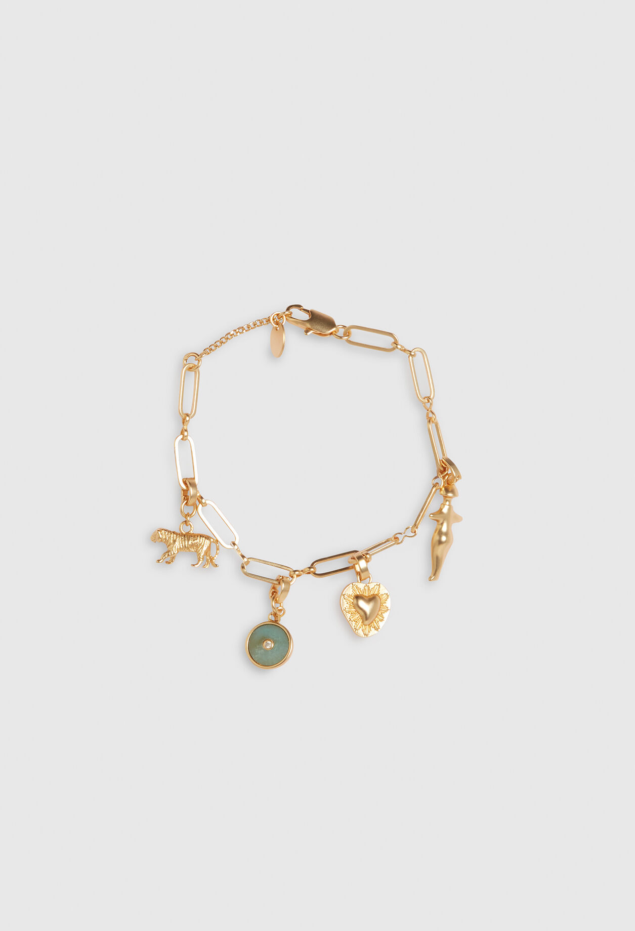 Goldenes Gliederarmband