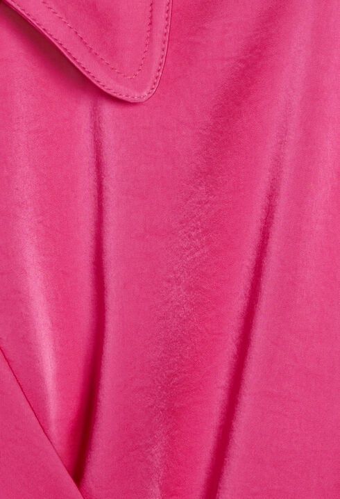 Halblanges Wickelkleid, rosa 