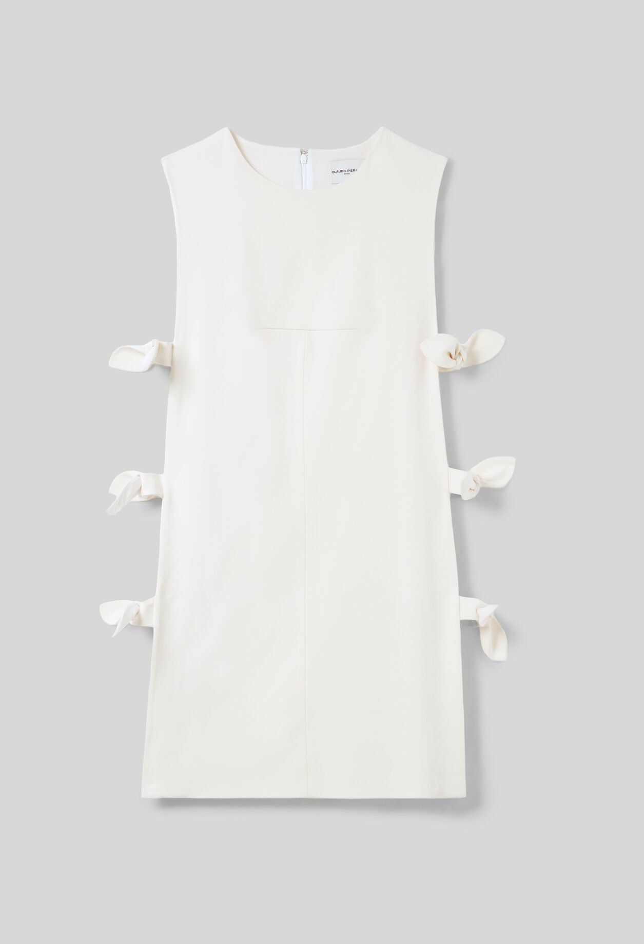 Kurzes Kleid mit Schleifen