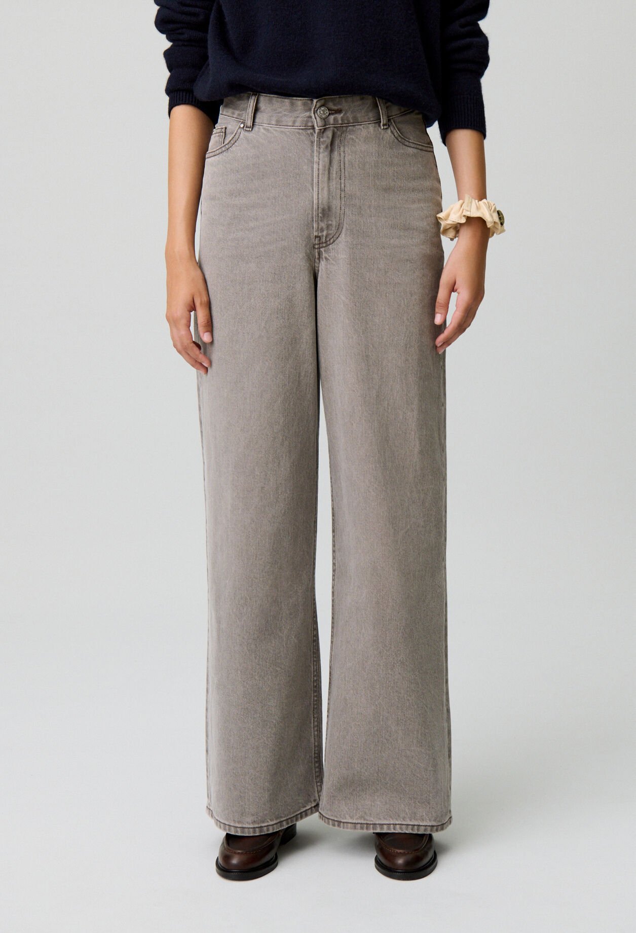 Baggy-Jeans aus Denim