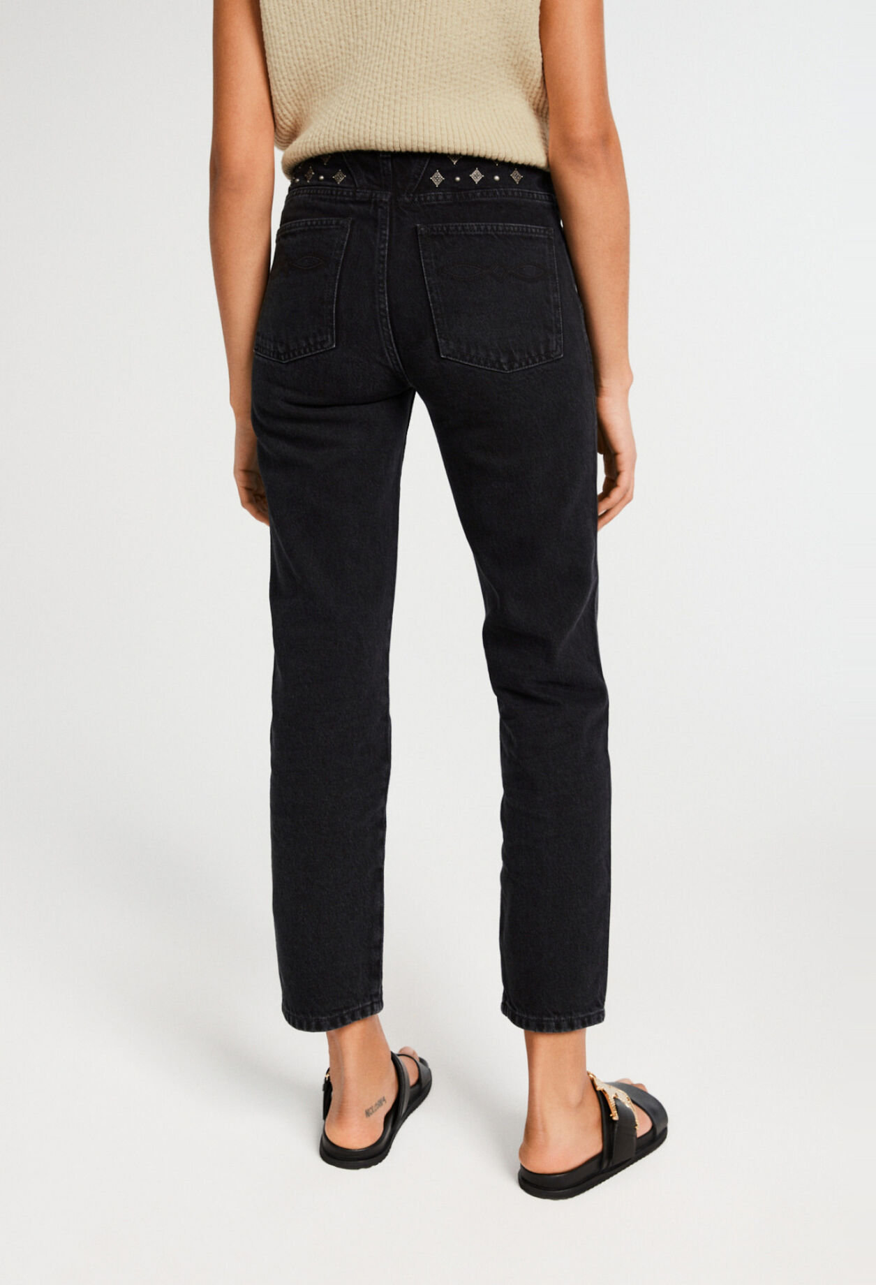 Schwarze Jeans