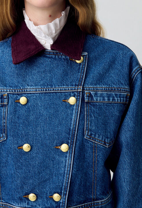 Jeans-Perfecto-Jacke