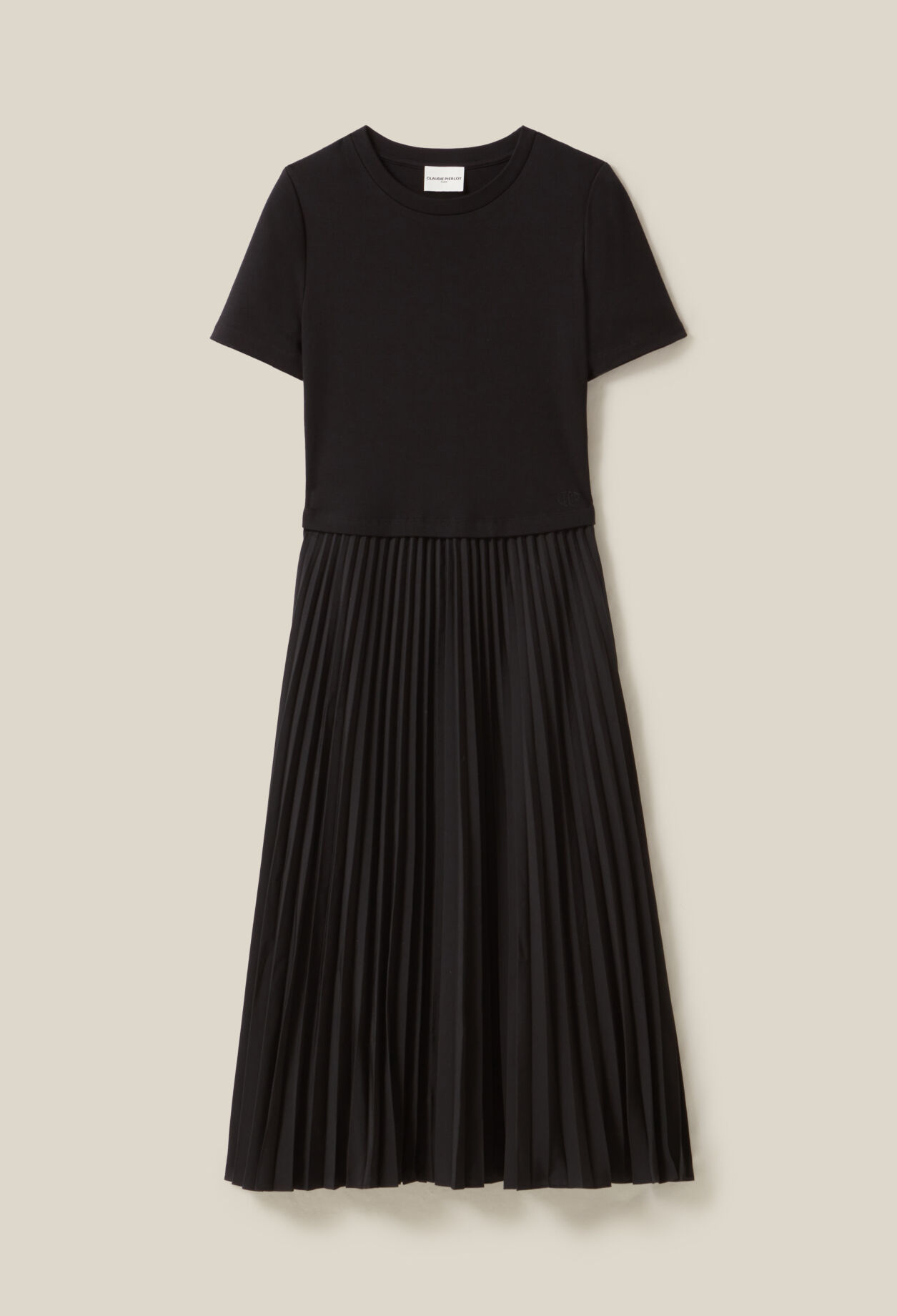 Zweistoff-Kleid Twist