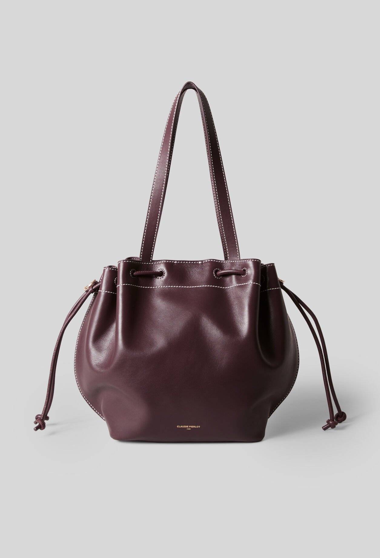 Glattleder-Shopper