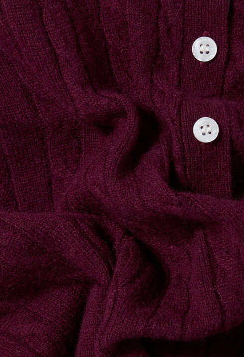 Tunisischer Kragenpullover