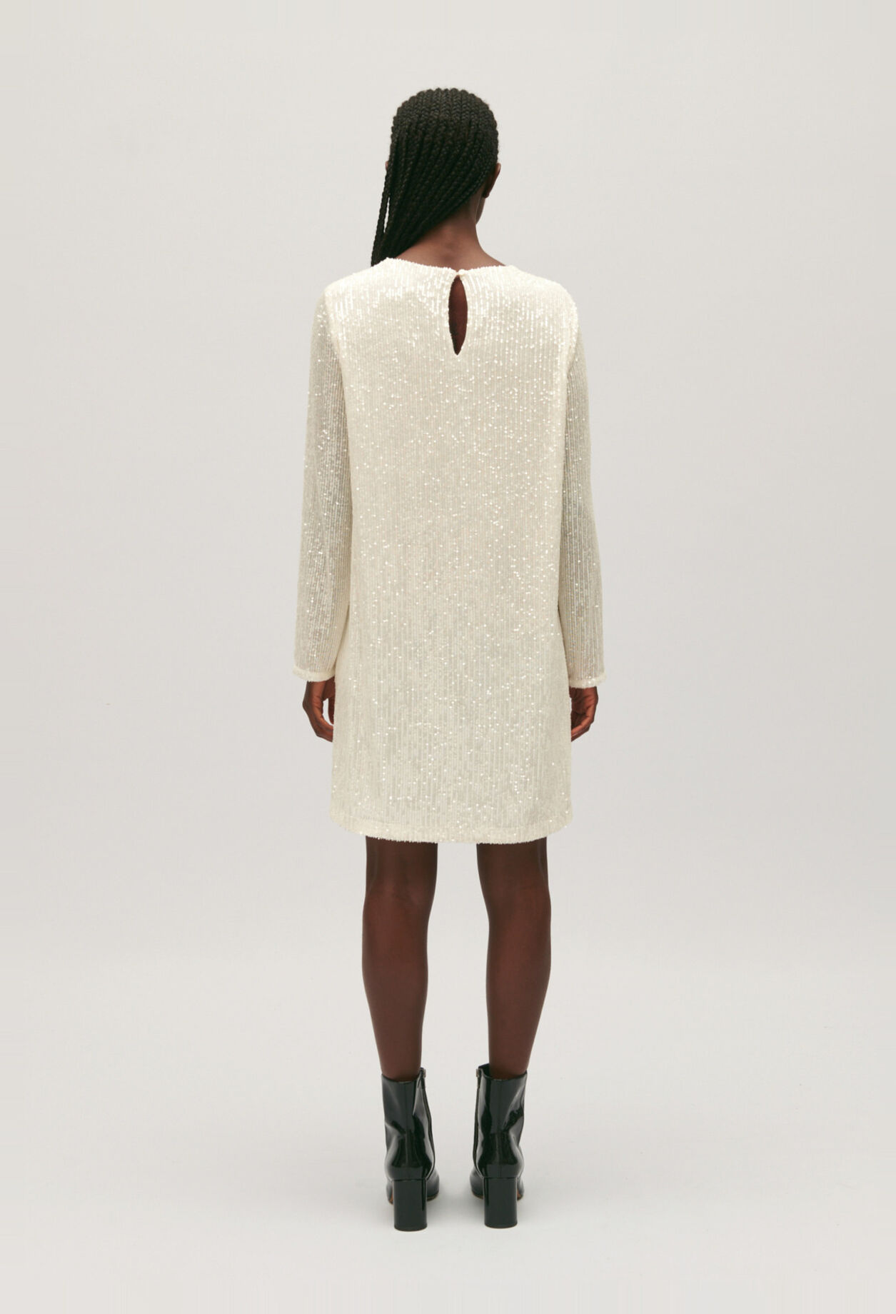 Kurzes Kleid Rififi Pailletten