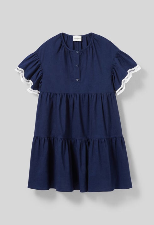 Kurzes Babydoll-Kleid