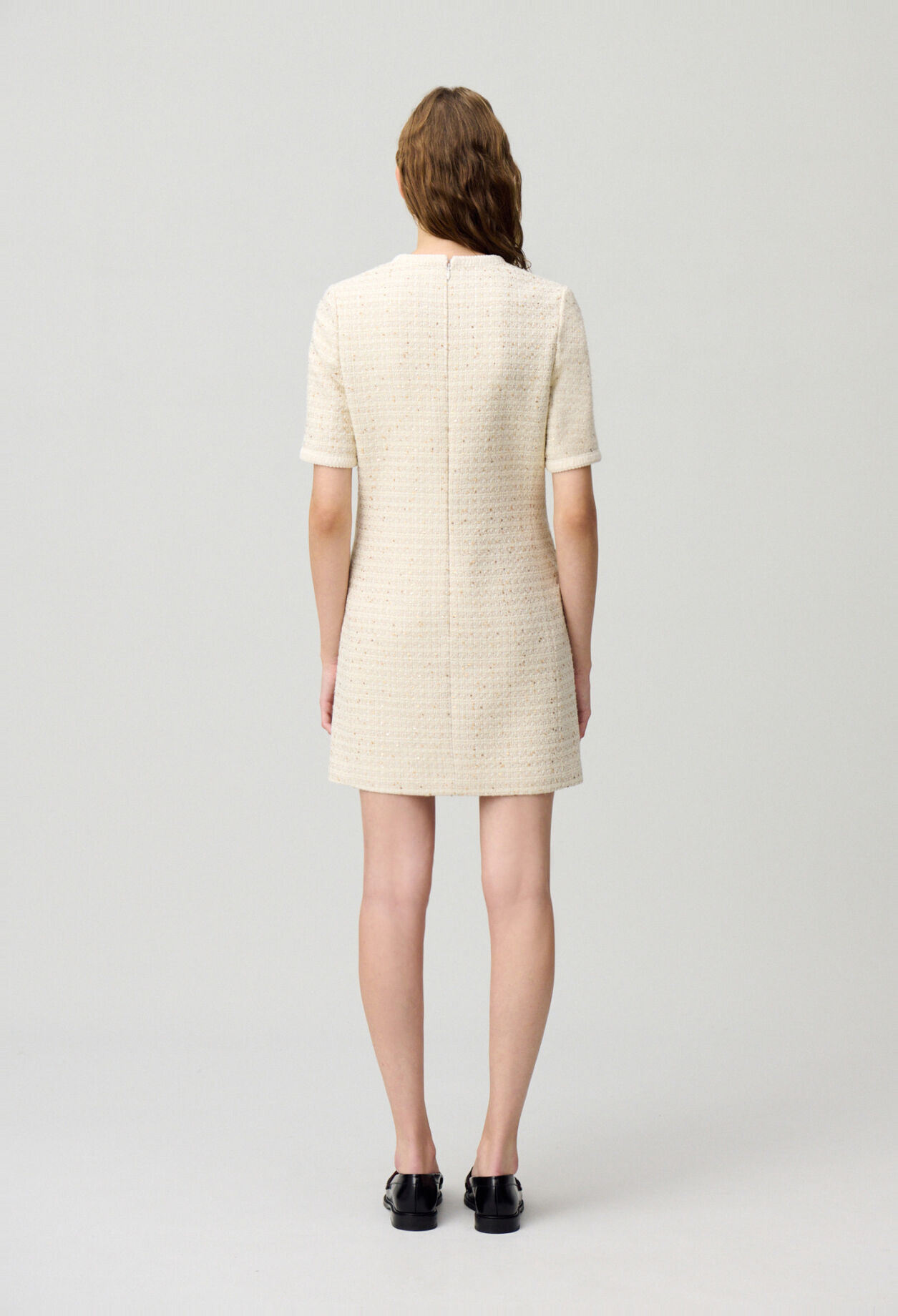 Tweed-Kleid kurz