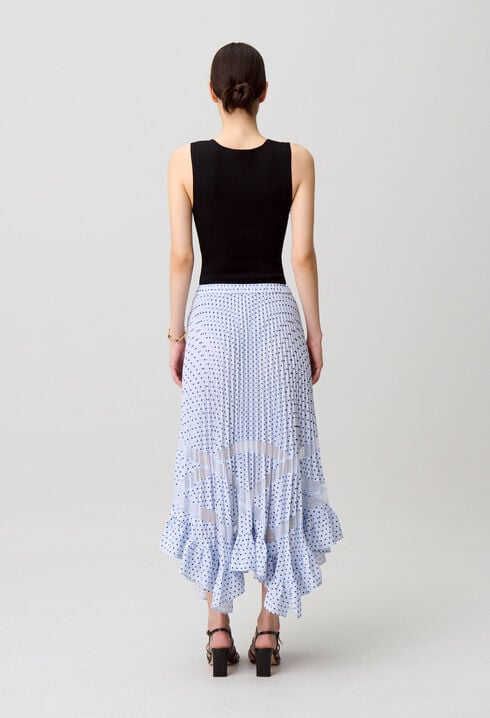 Midi-Rock aus Spitze