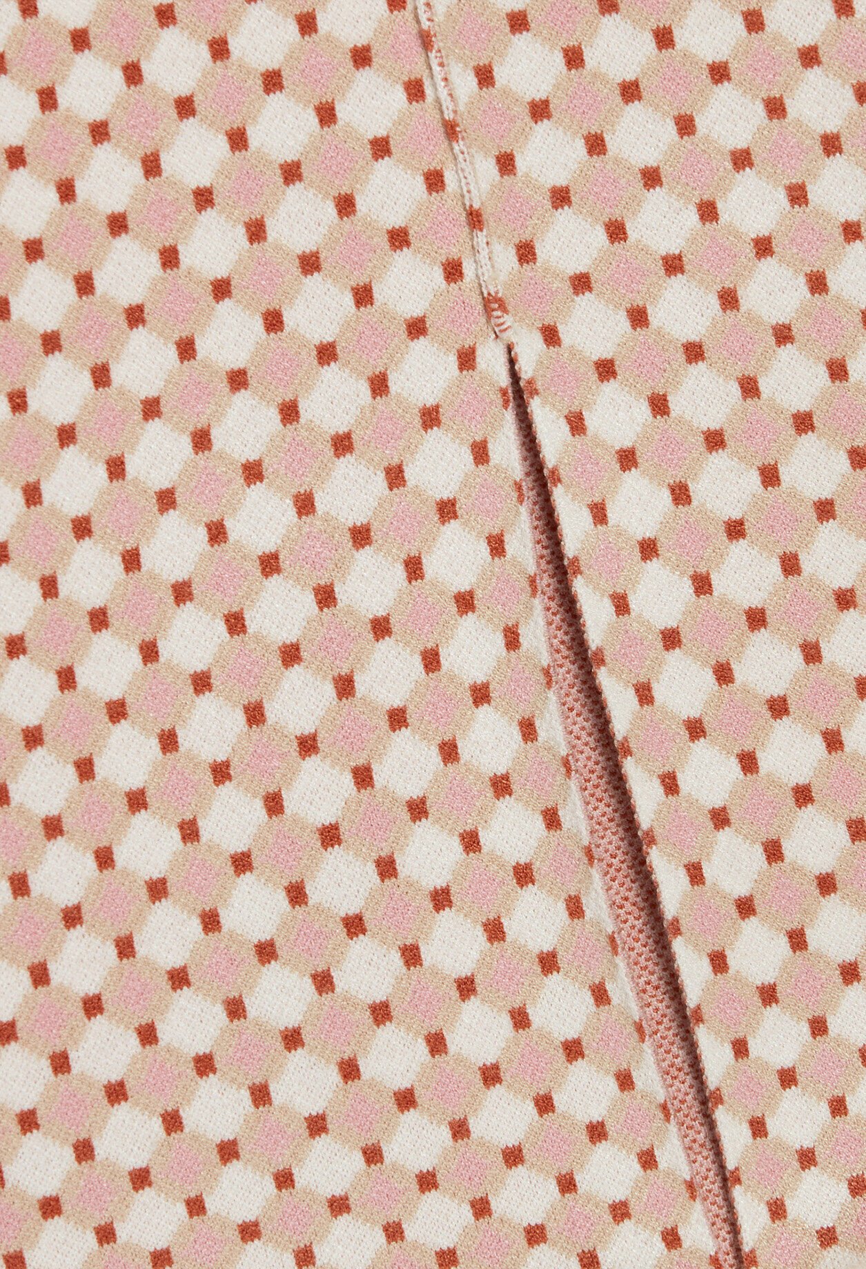 Strickhose mit grafischen Motiven