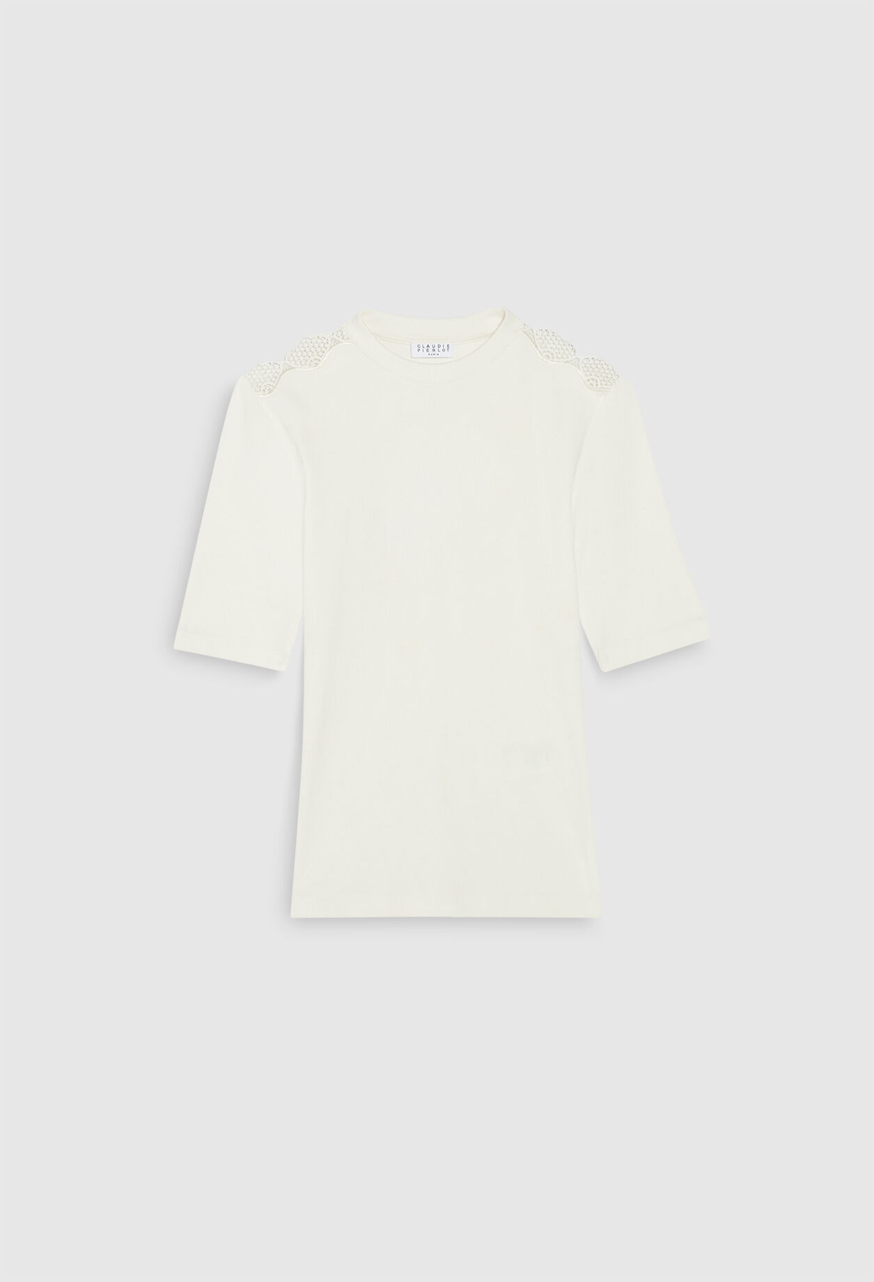 T-Shirt aus Spitze