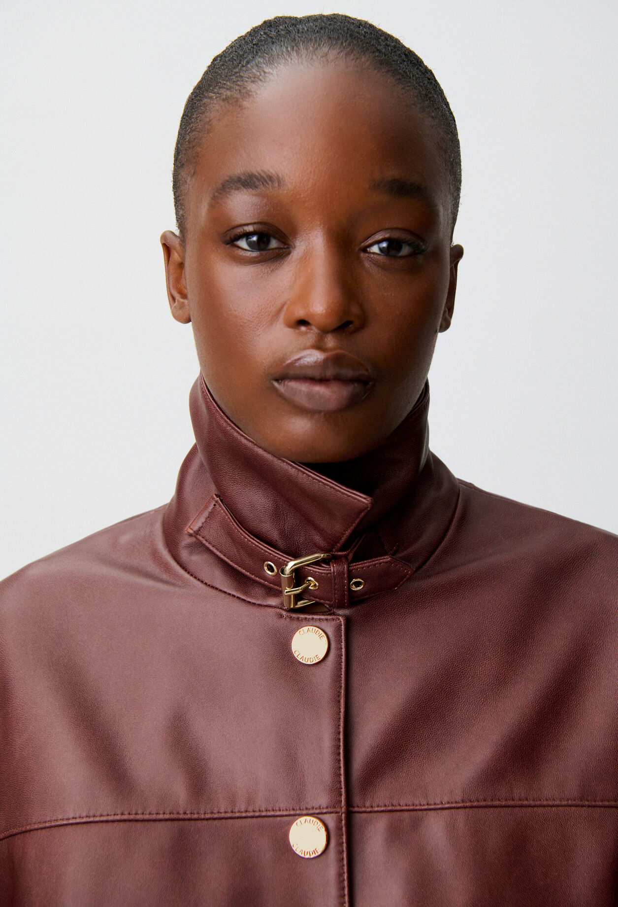Kurze Lederjacke