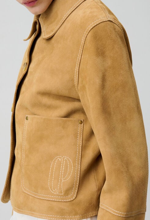 Wildlederjacke