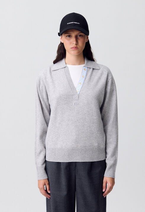 Pullover aus Wolle