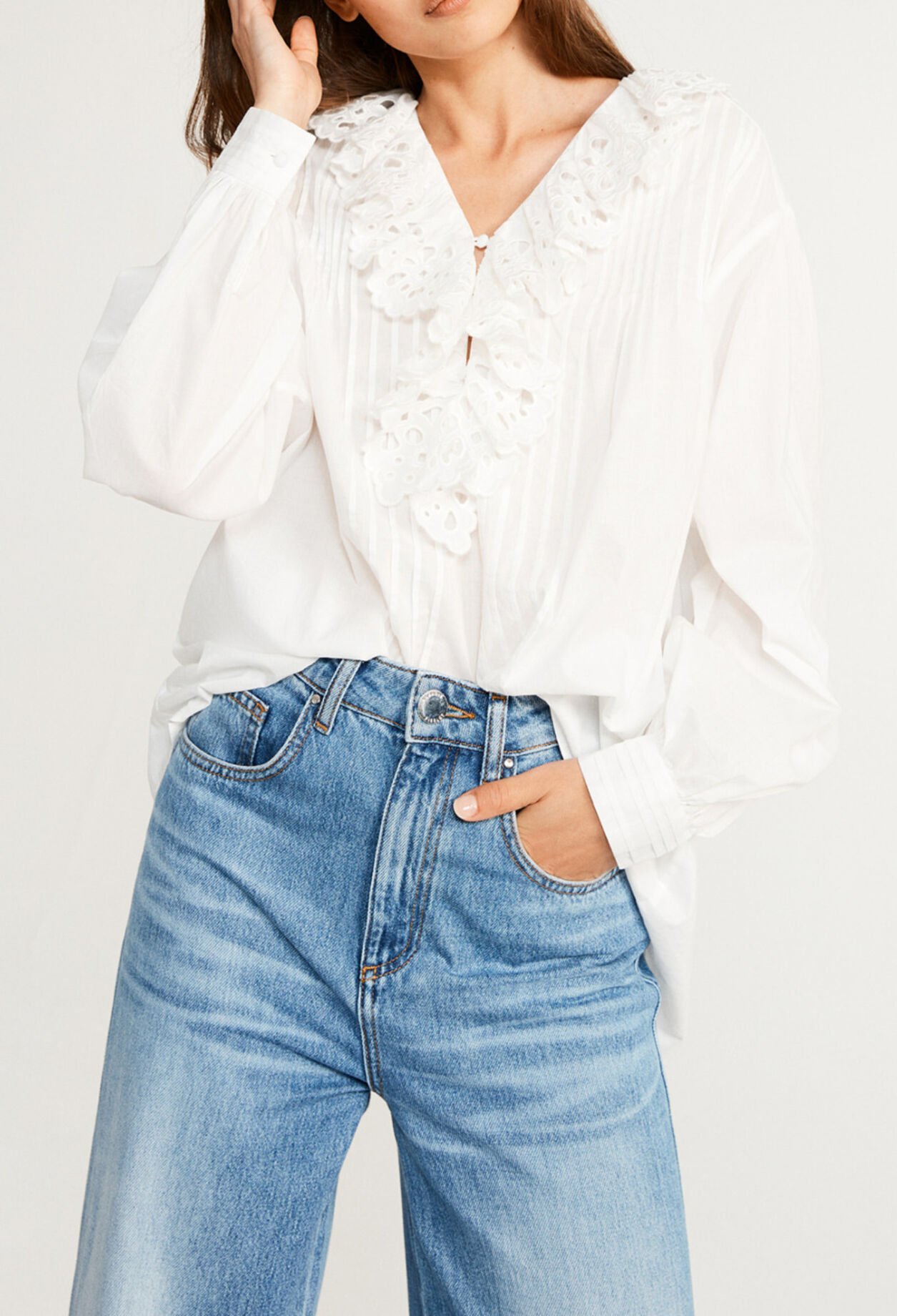 Bluse aus Bio-Baumwolle