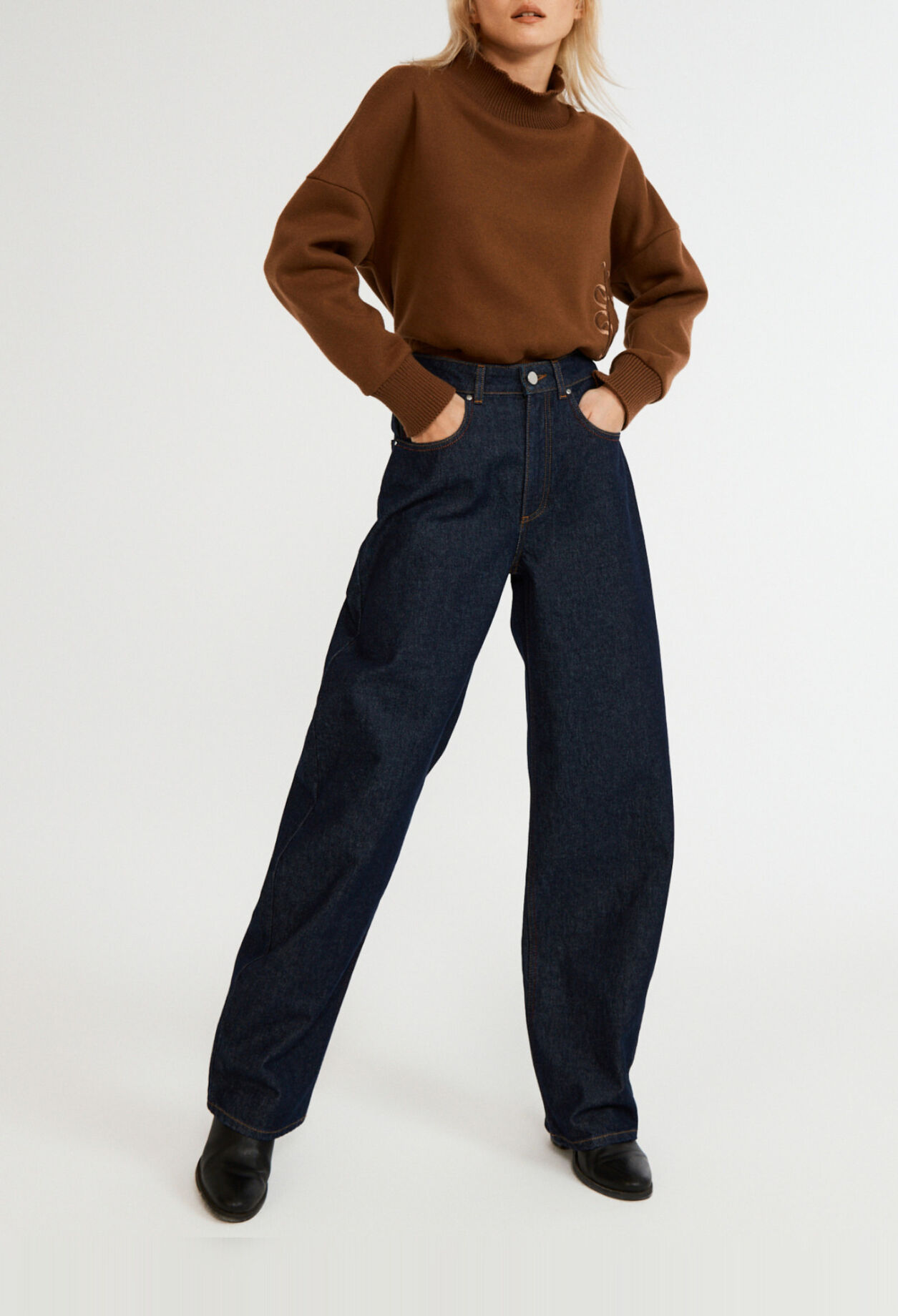 Jeans aus Ecowash-Denim/Bio-Baumwolle