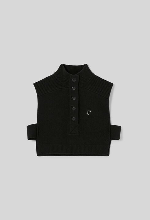 Ärmelloses Stricktop