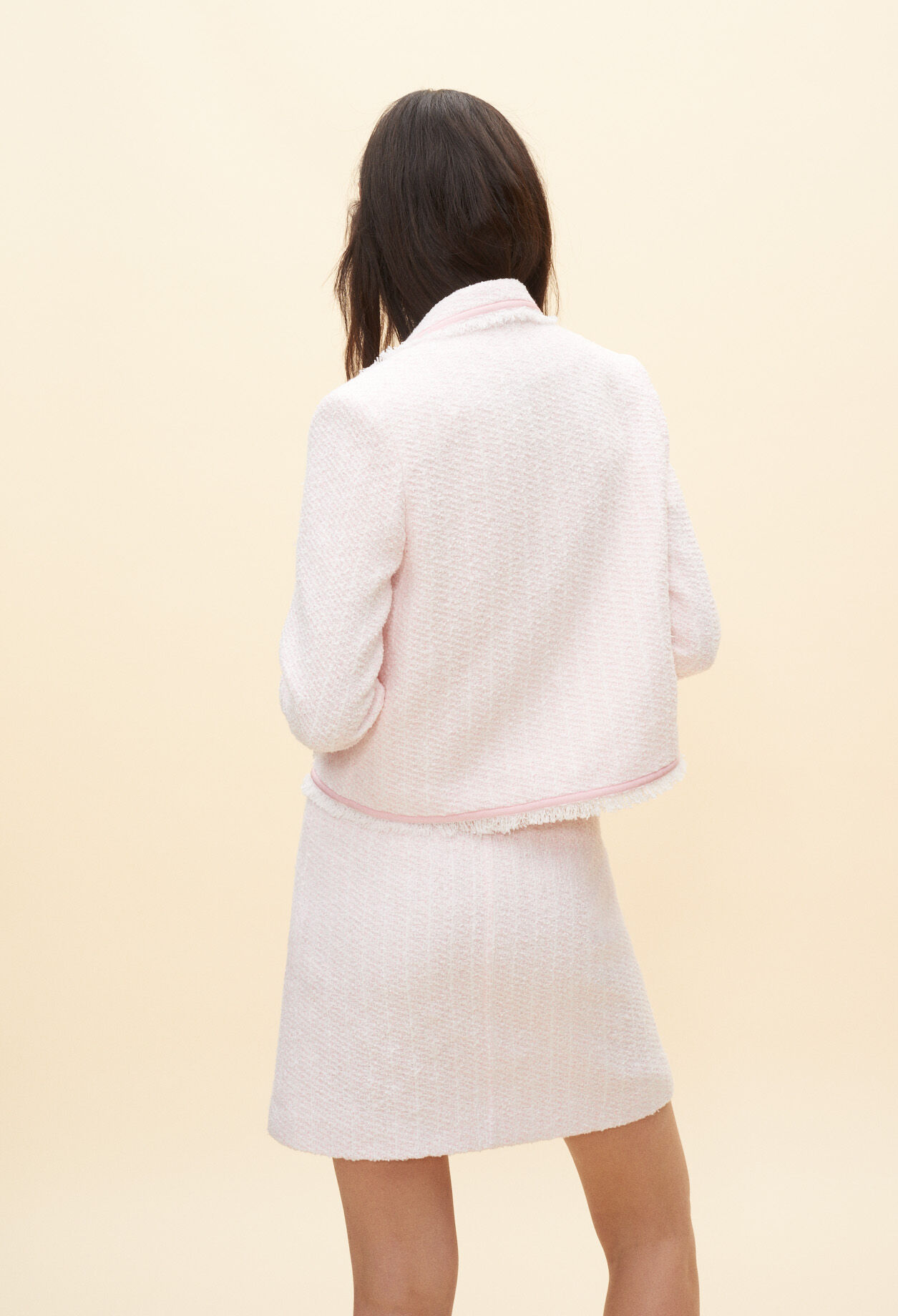 Kurze Tweed-Jacke