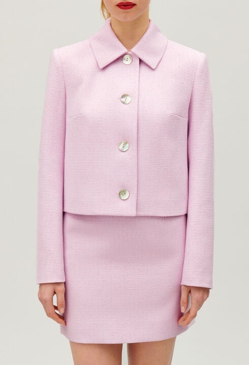 Tweed-Jacke