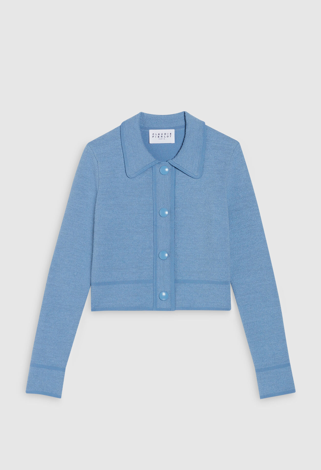 Kurzjacke mit Einfassungen.