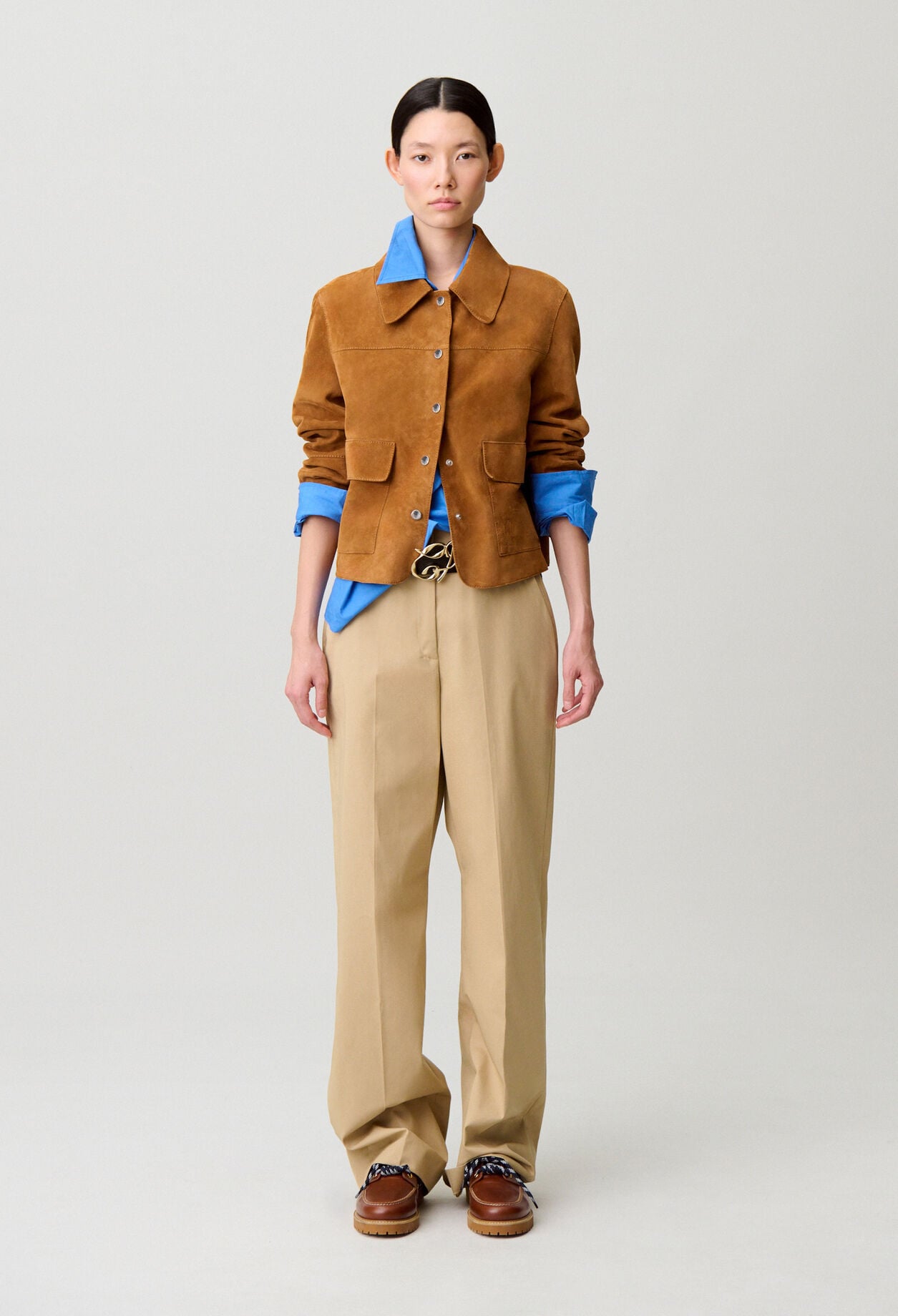 Wildlederjacke