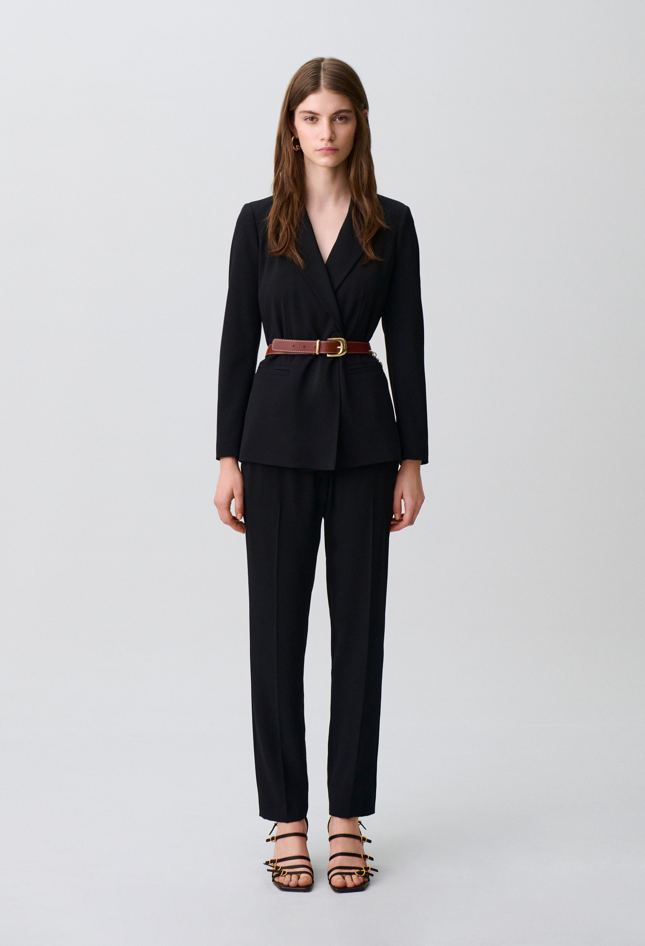 Einfarbige kostümjacke Damen - Schwarz - Claudie Pierlot