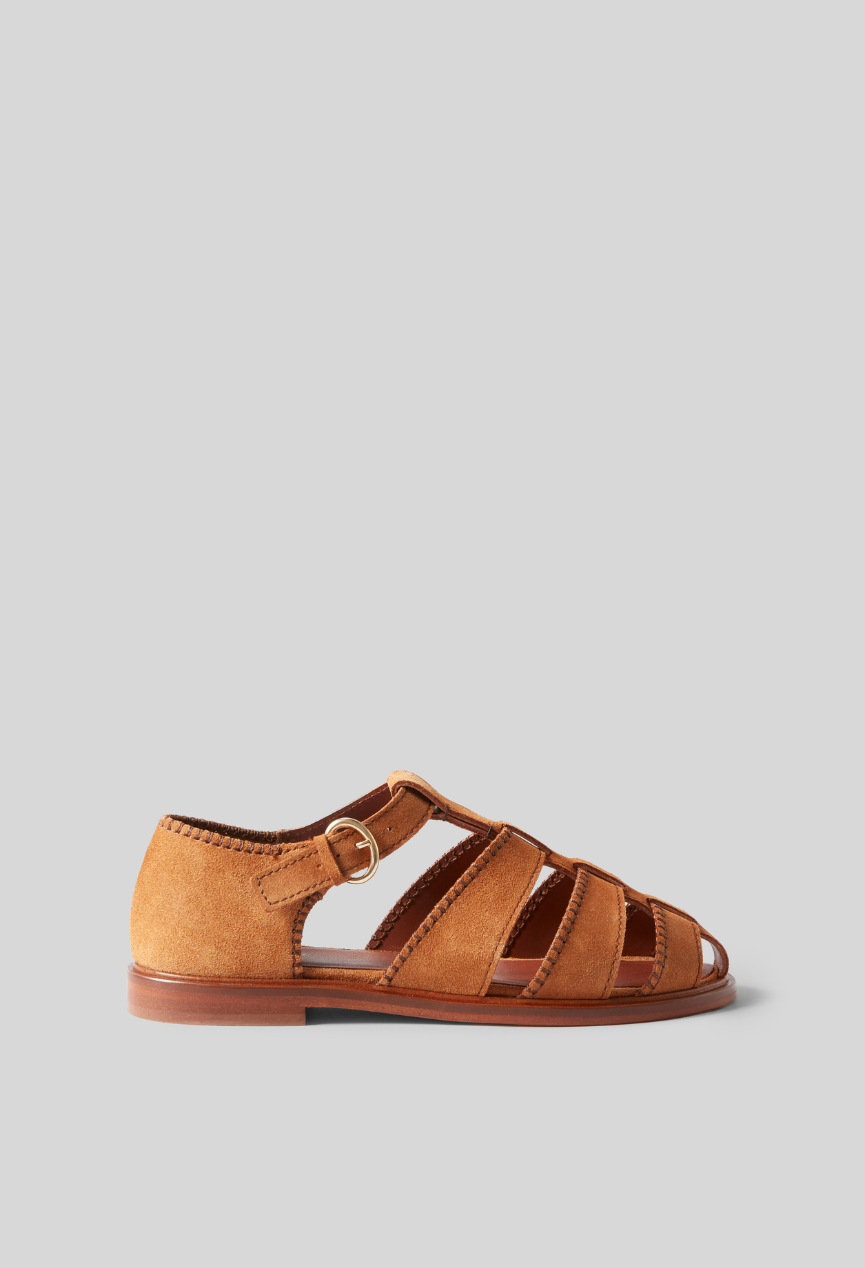 Ledersandalen Damen - Kamel - Claudie Pierlot