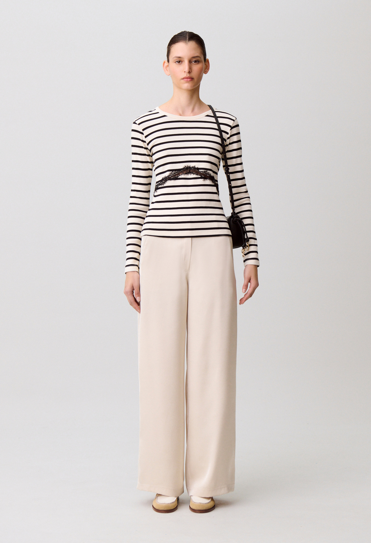 Satinhose Damen - Vanille - Claudie Pierlot
