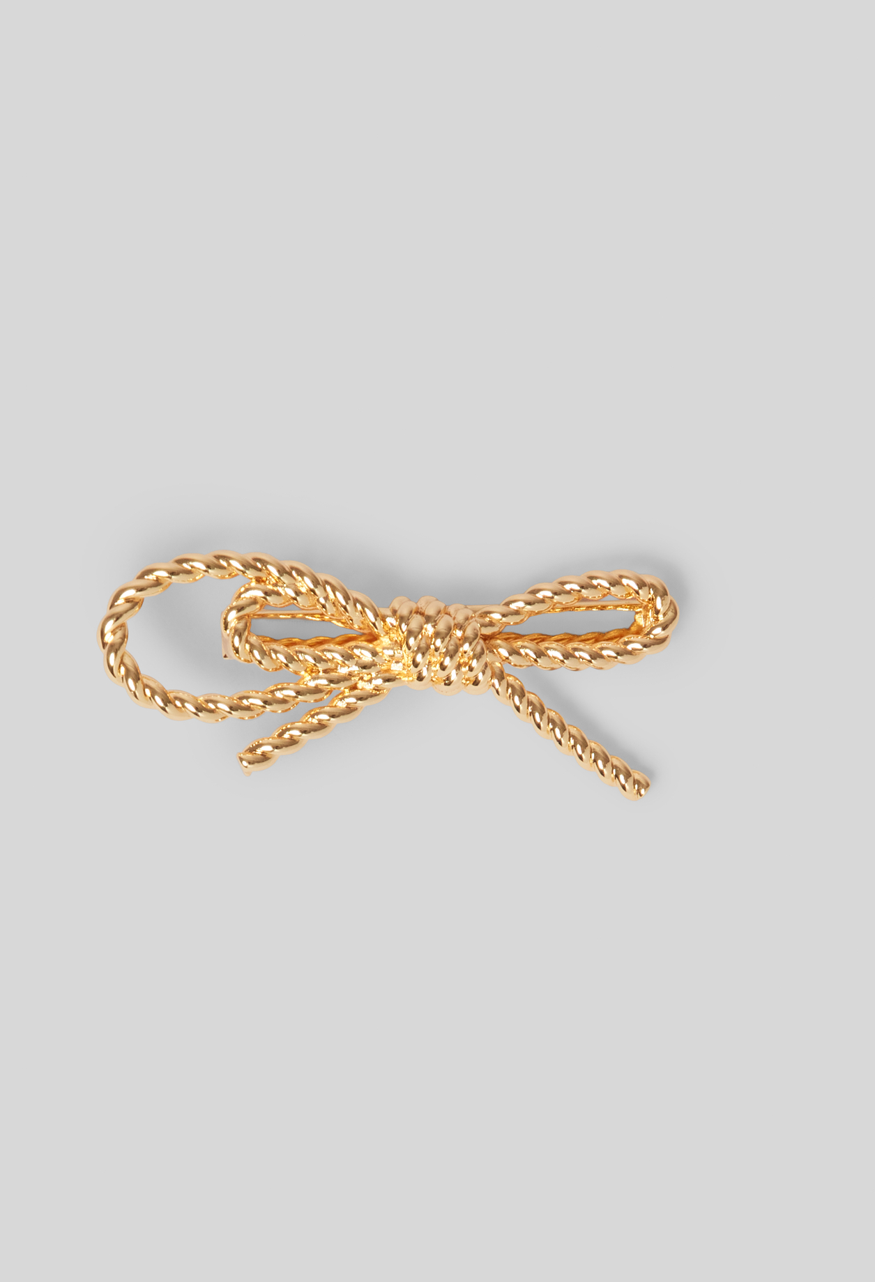 Haarspange mit Zopfknoten Damen - Gold - Claudie Pierlot
