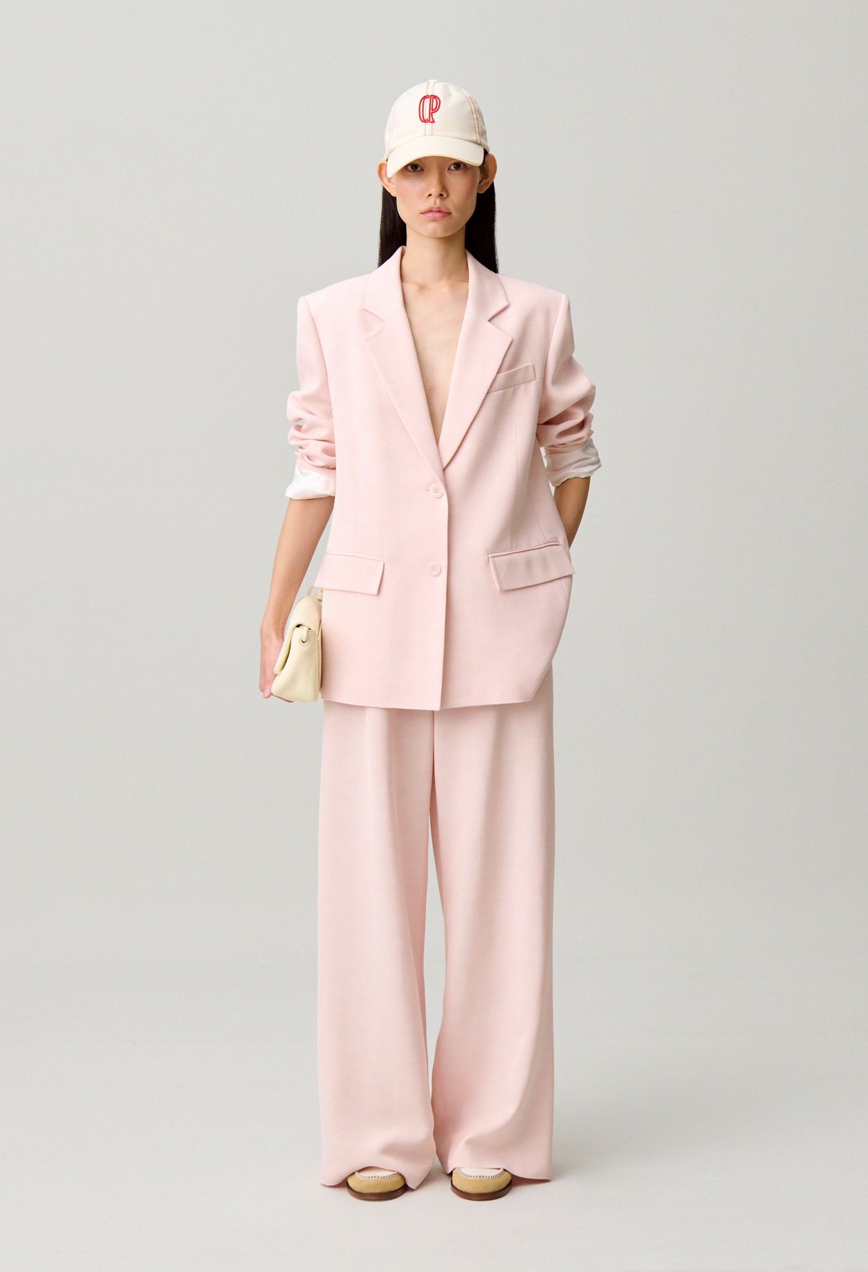 Anzugsblazer Damen - Blass-rosa - Claudie Pierlot