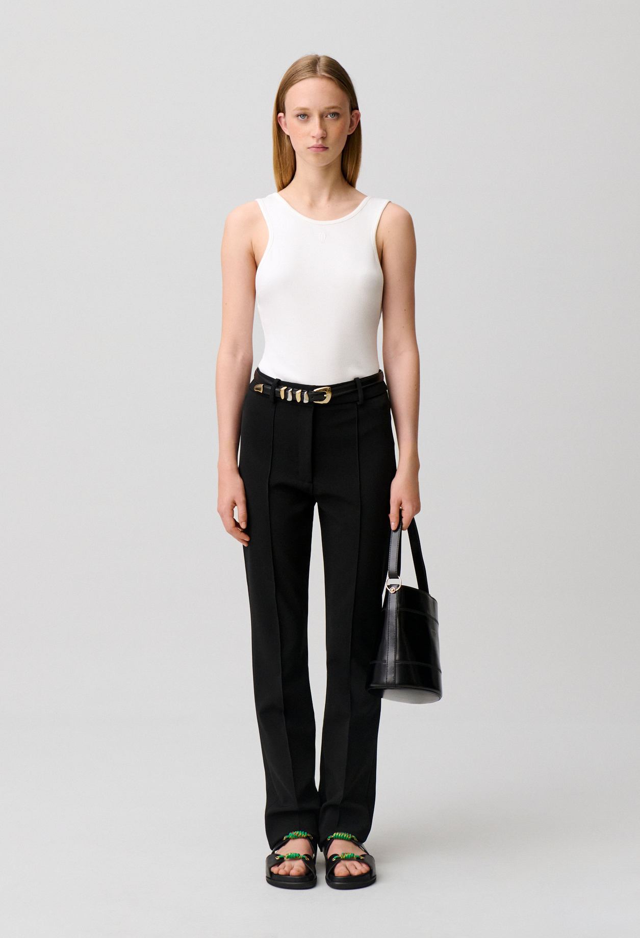 Zigarettenhose Damen - Schwarz - Claudie Pierlot