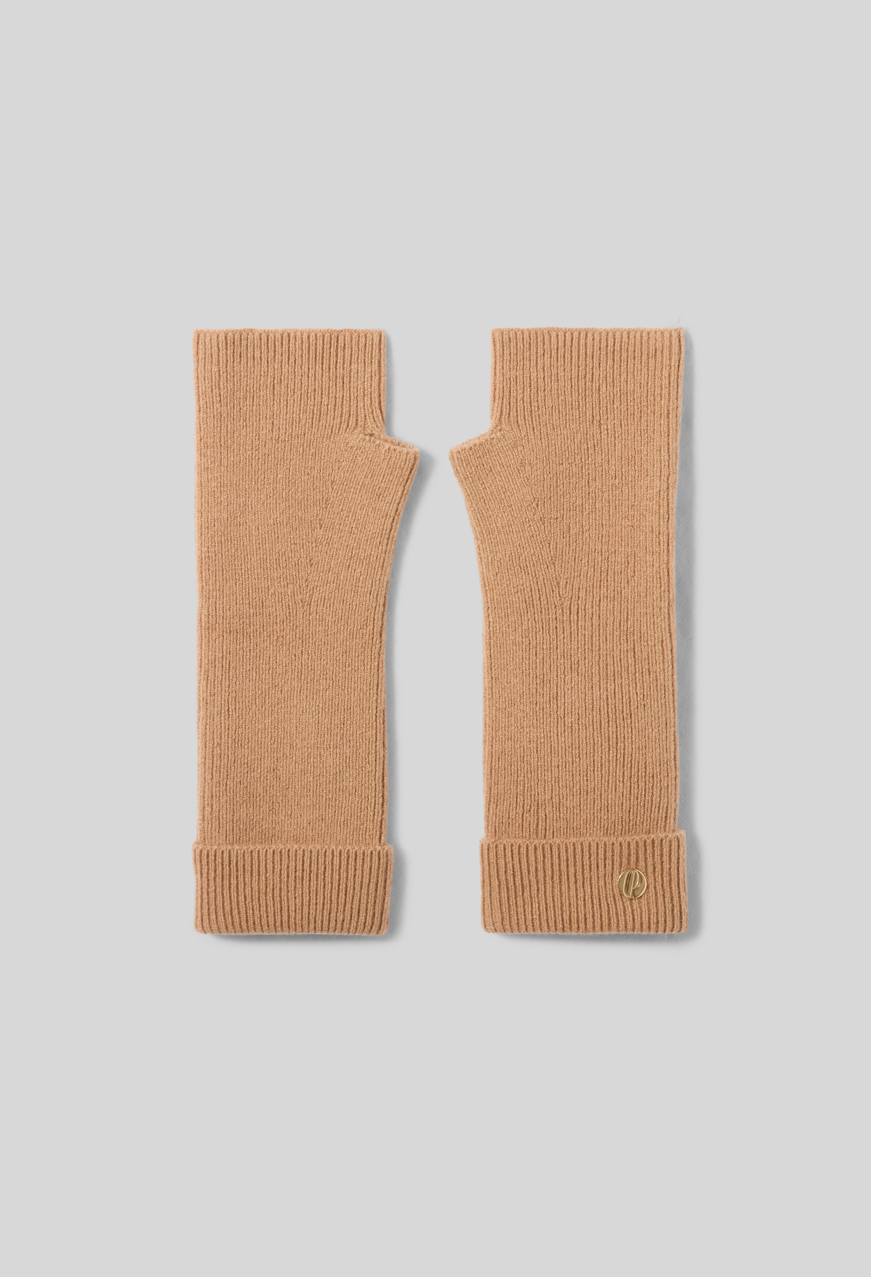 Wollstulpen mit Goldniete CP Damen - Beige - Claudie Pierlot