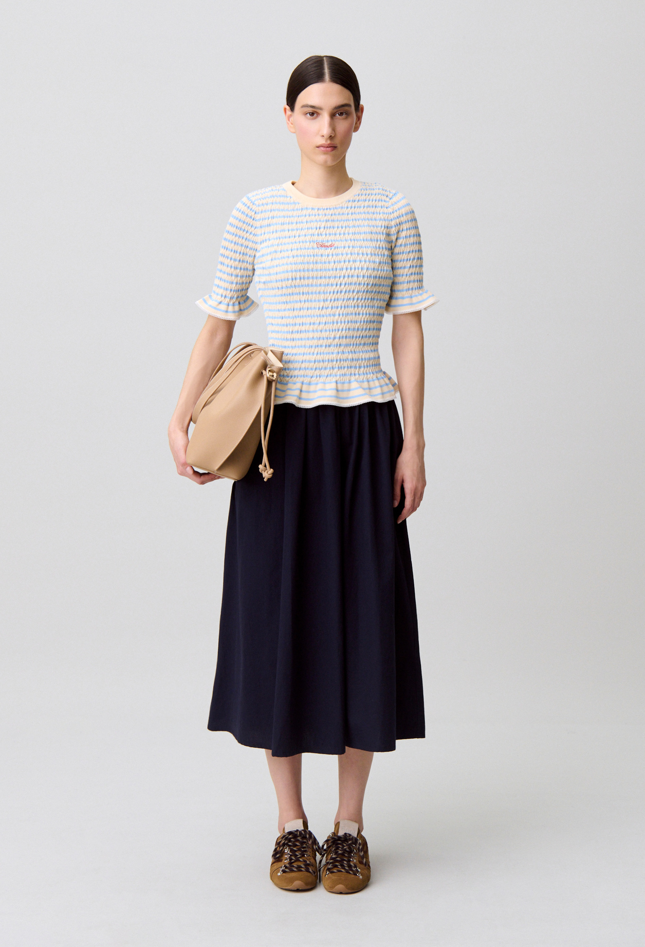 Stricktop Damen - Zweifarbig - Claudie Pierlot