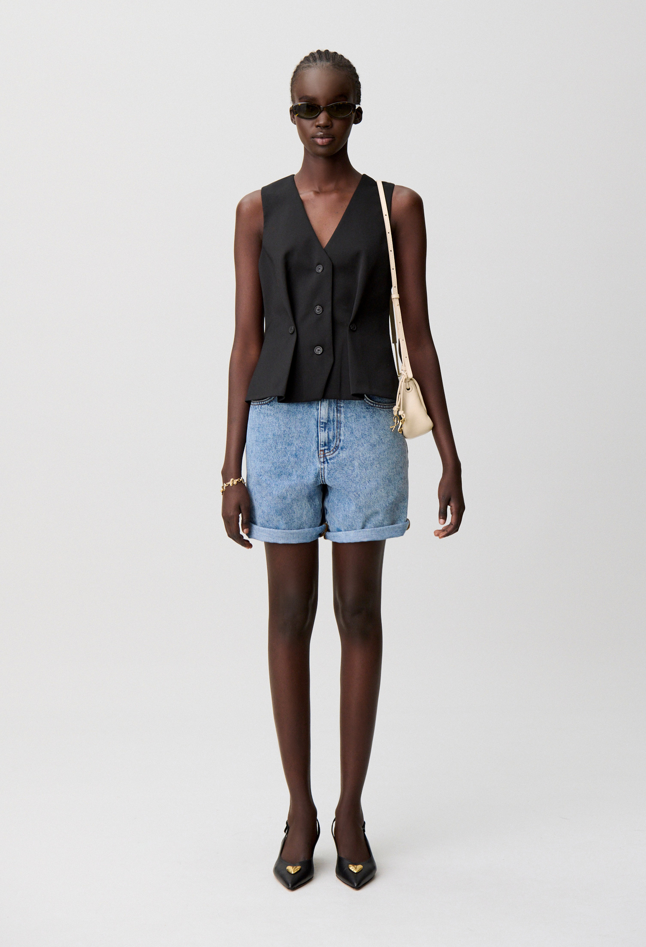 Anzugweste Damen - Schwarz - Claudie Pierlot