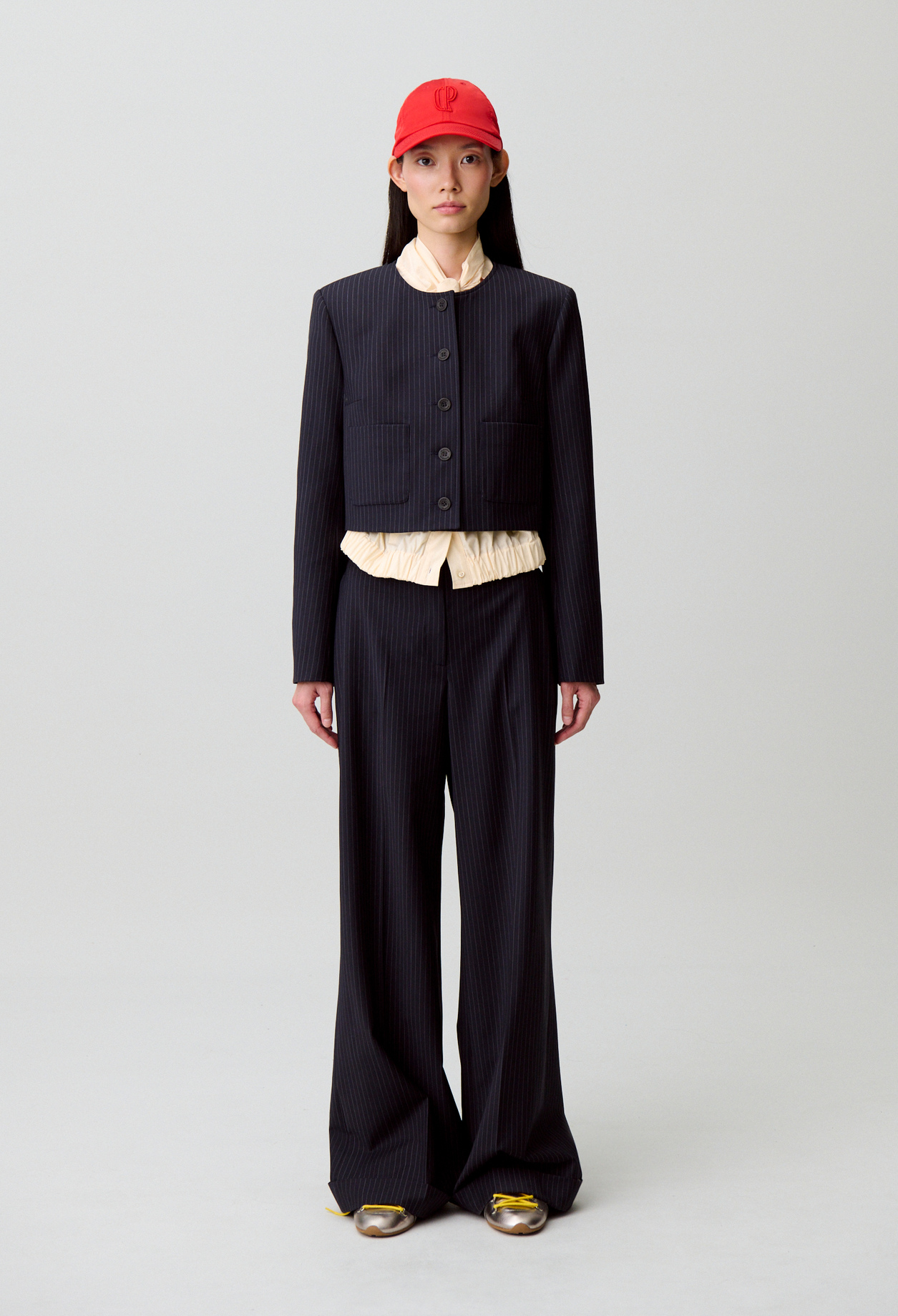 Kurzer Blazer Damen - Zweifarbig - Claudie Pierlot