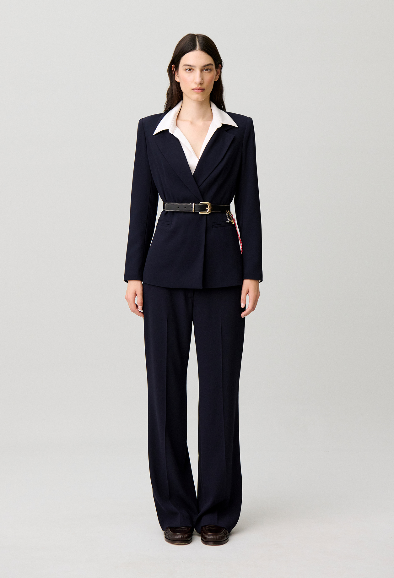 Zweireihiger Blazer Damen - Marineblaue - Claudie Pierlot