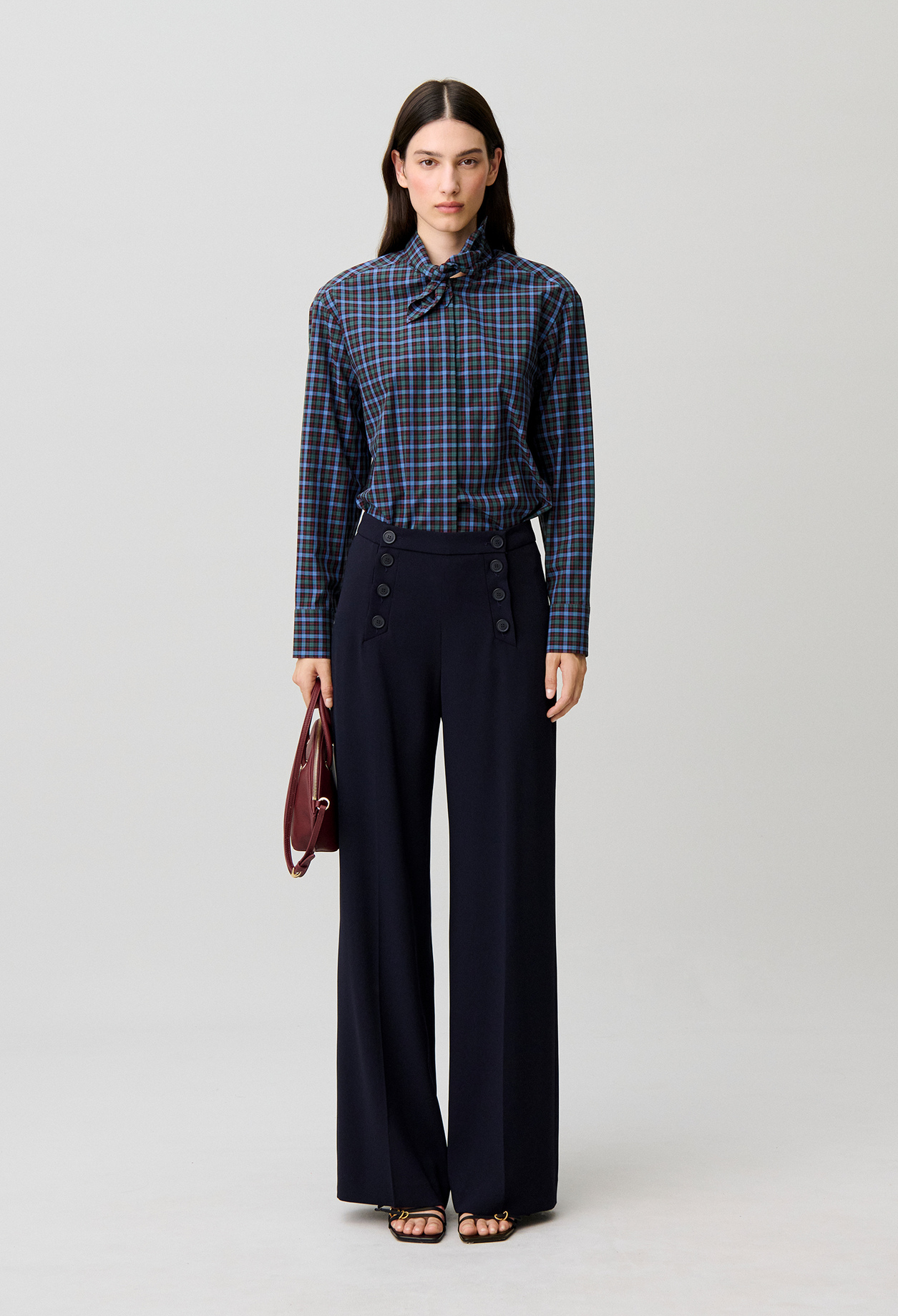 Brückenhose Damen - Marineblaue - Claudie Pierlot