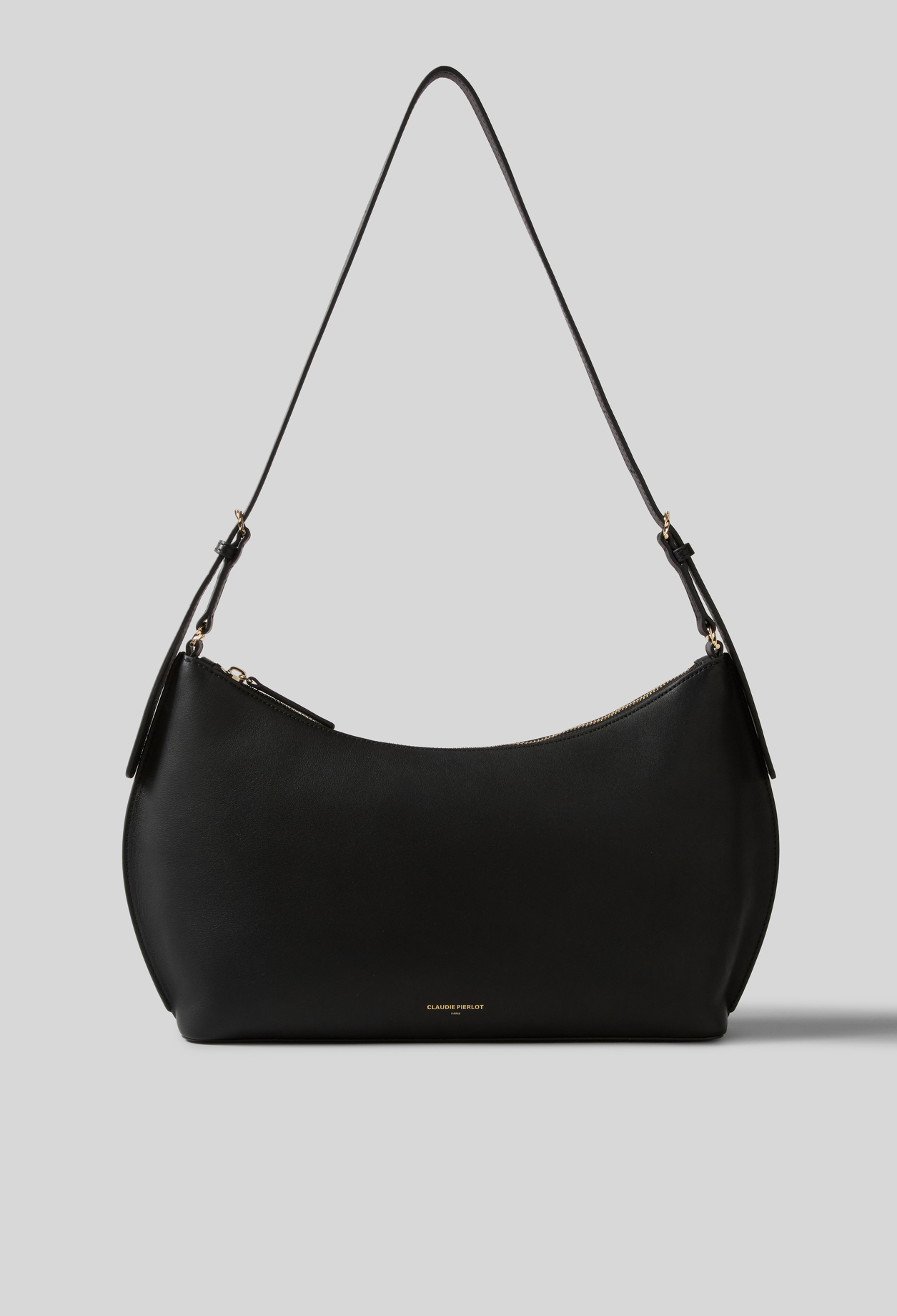 Tasche Azur M aus Glattleder Damen - Schwarz - Claudie Pierlot