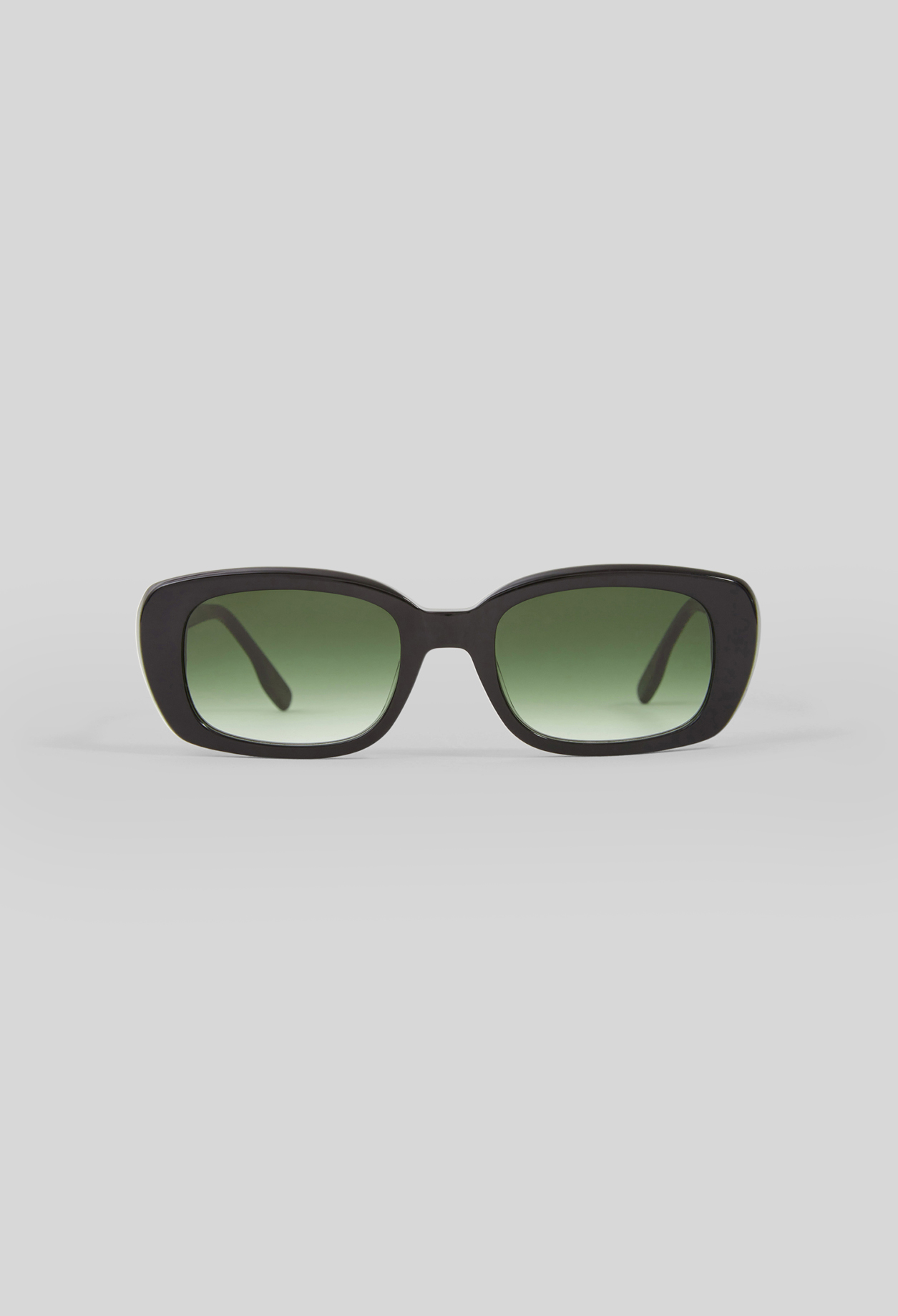 Rechteckige Sonnenbrille Damen - Schwarz - Claudie Pierlot