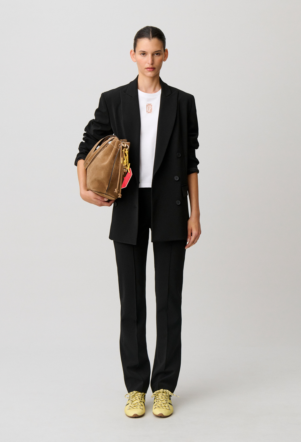 Blazer-Jacke im Anzugstil Damen - Schwarz - Claudie Pierlot