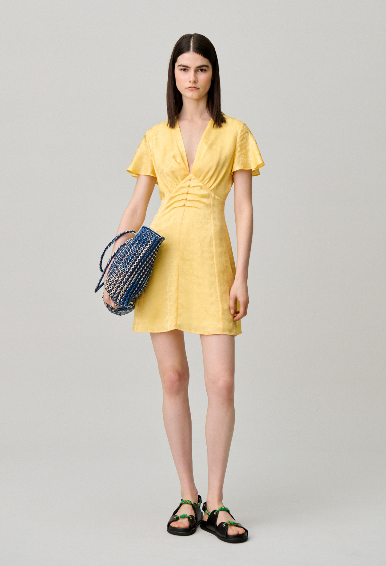 Kurzes fließendes Kleid Damen - Shea - Claudie Pierlot